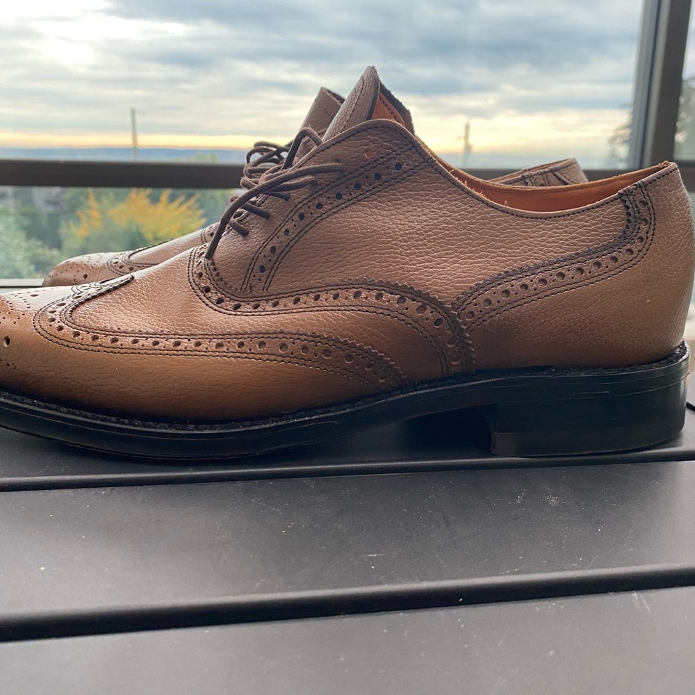 Vintage hand made brogues